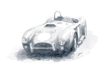 Print of Fine Art Car Paintings by John Jones