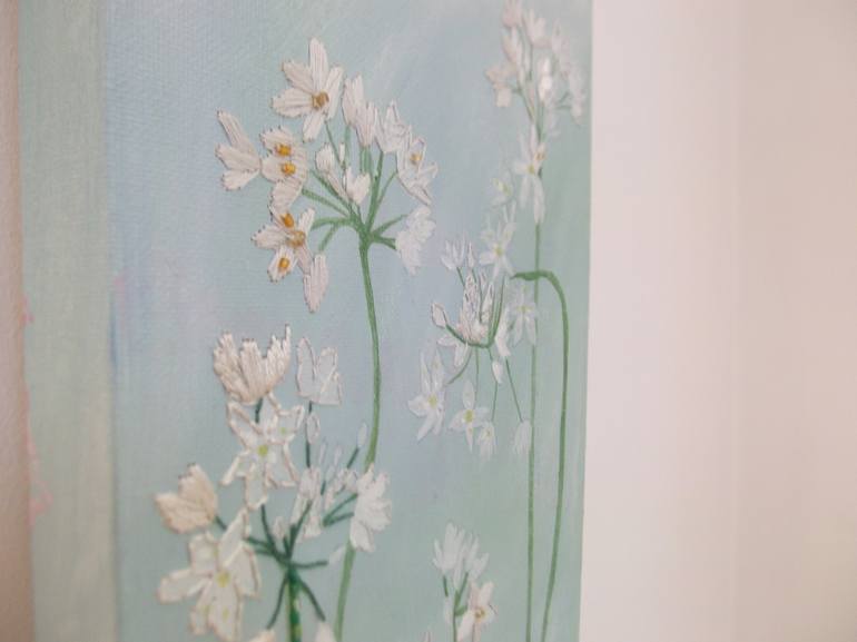 Original Modern Floral Painting by Hayley Mallett