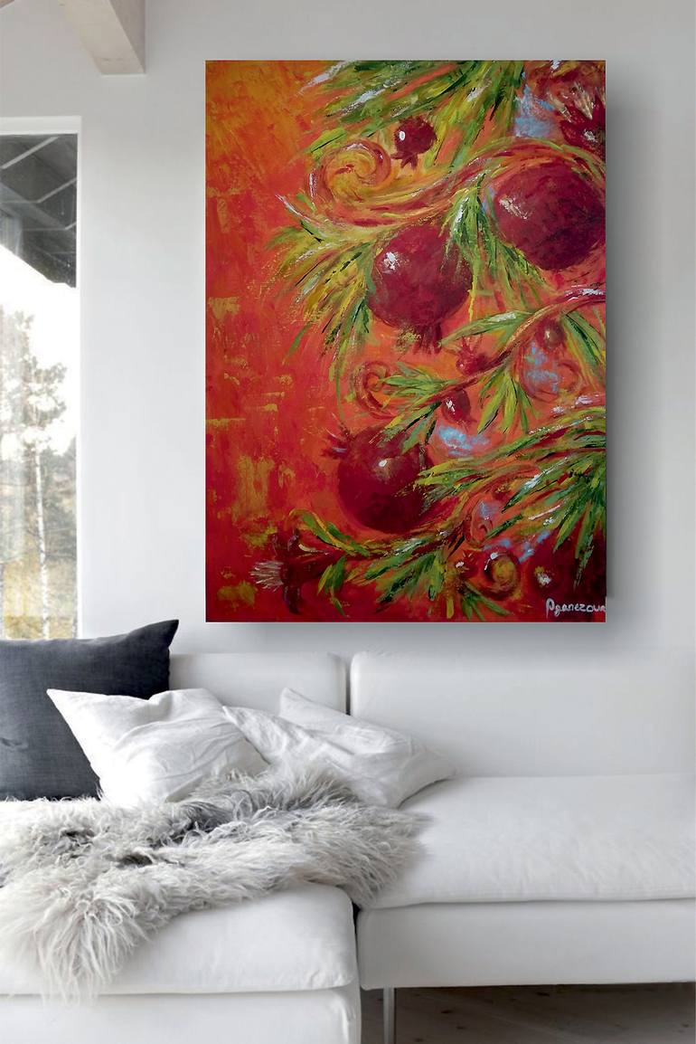 Original Abstract Painting by Kristina Oganezz