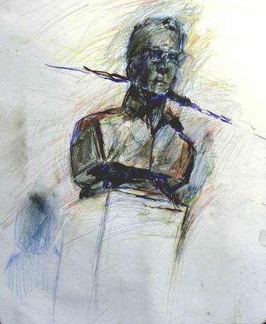 Portrait bust of Edward Snowden at Brooklyn Museum 2015 thumb
