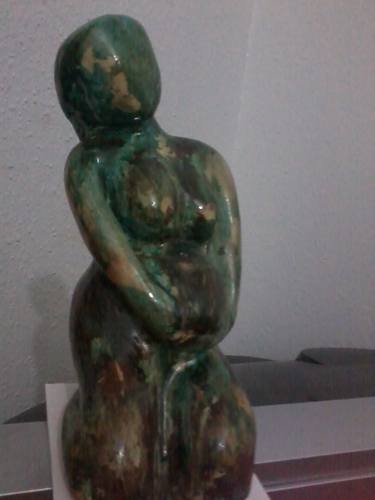 Original Women Sculpture by Mohamed Elyaagoubi