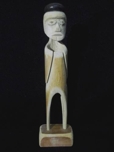 Original Figurative Men Sculpture by Mohamed Elyaagoubi
