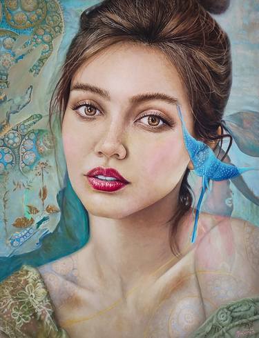 Original Modern Science Paintings by Fatih Sungurtekin