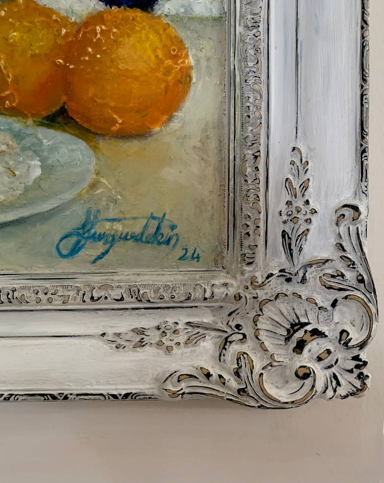 Original Conceptual Time Painting by Fatih Sungurtekin