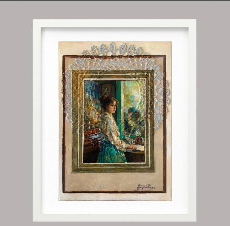 Original Figurative Women Mixed Media by Fatih Sungurtekin