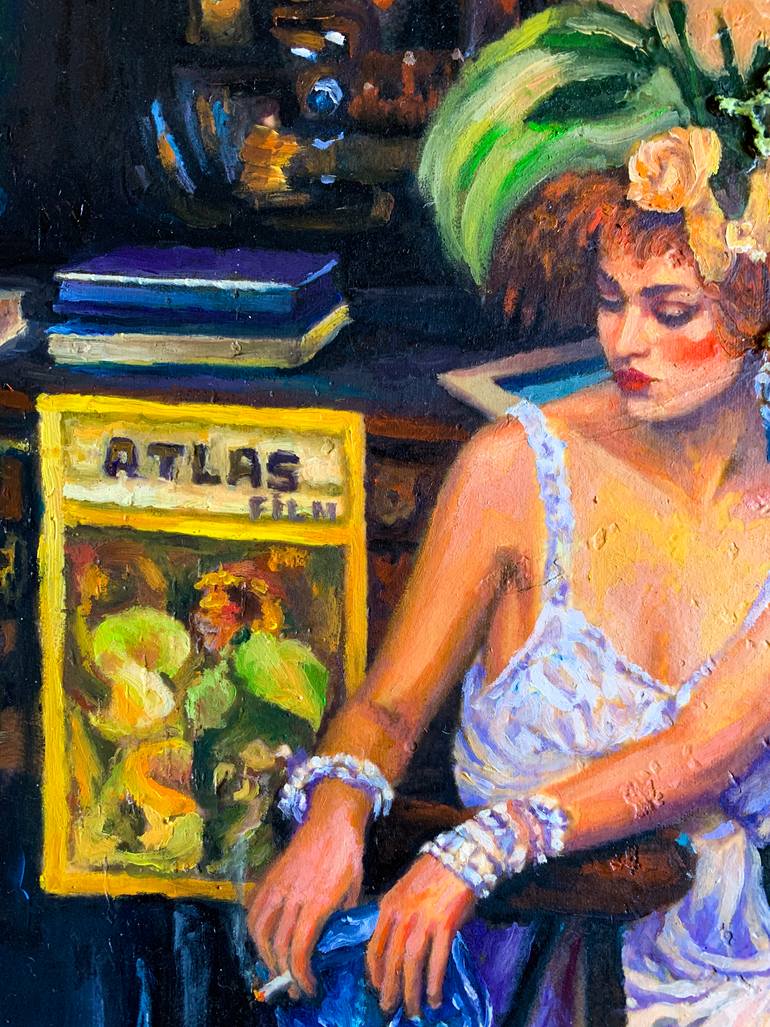 Original Art Deco Cinema Mixed Media by Fatih Sungurtekin