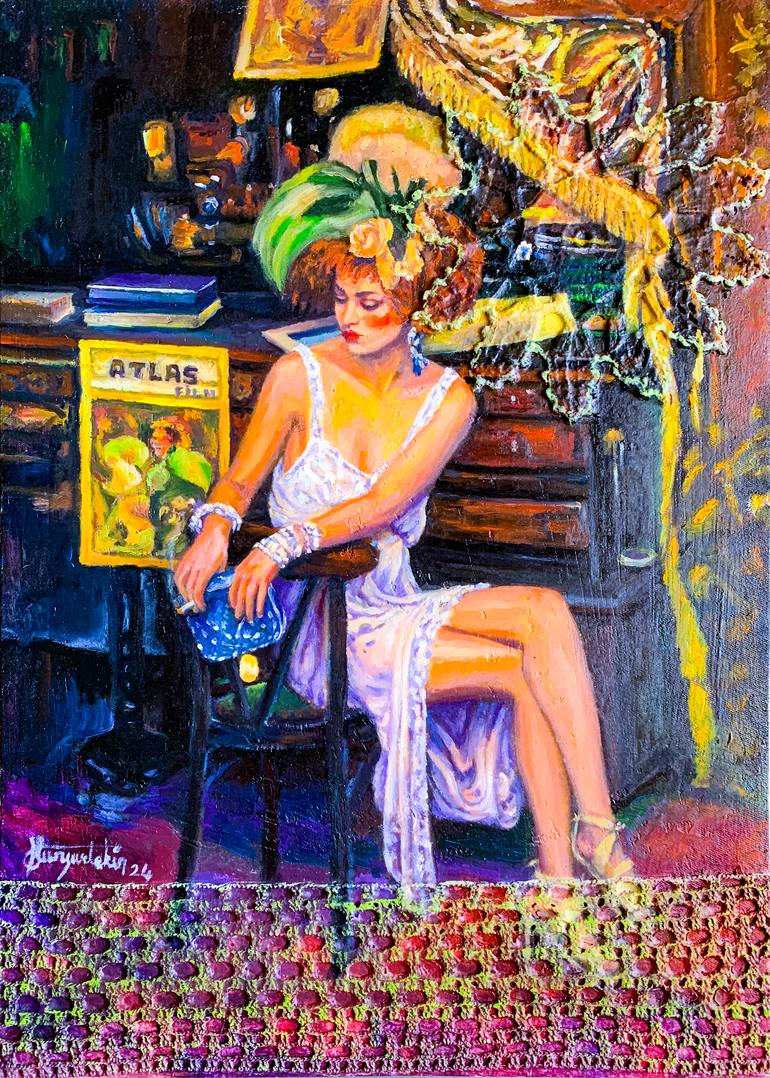 Original Art Deco Cinema Mixed Media by Fatih Sungurtekin