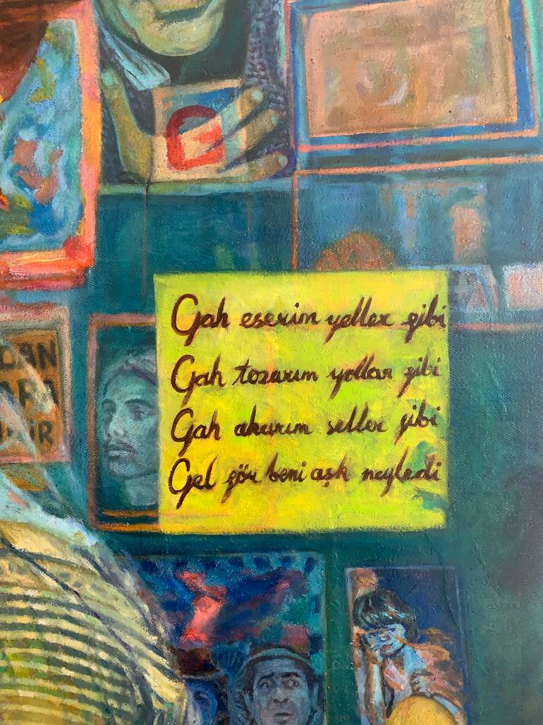 Original Contemporary Cinema Painting by Fatih Sungurtekin