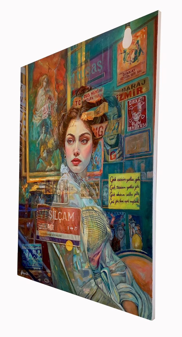 Original Contemporary Cinema Painting by Fatih Sungurtekin