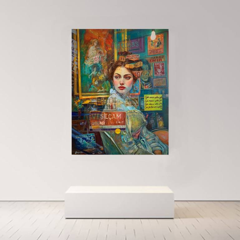 Original Contemporary Cinema Painting by Fatih Sungurtekin