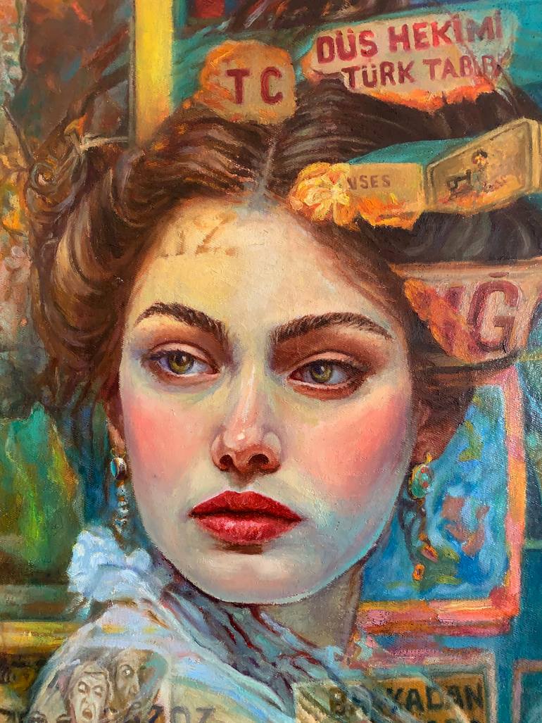 Original Contemporary Cinema Painting by Fatih Sungurtekin