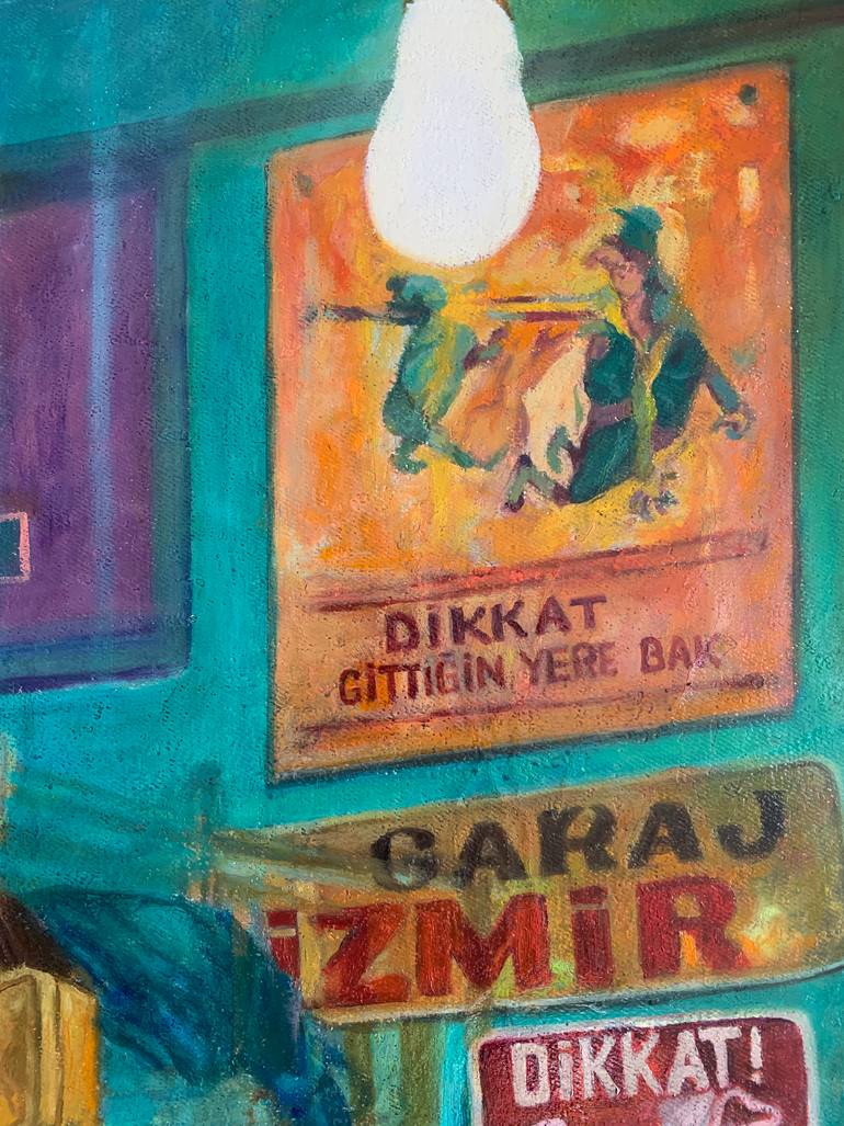 Original Contemporary Cinema Painting by Fatih Sungurtekin