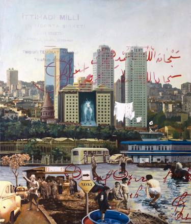 Print of Architecture Paintings by Fatih Sungurtekin