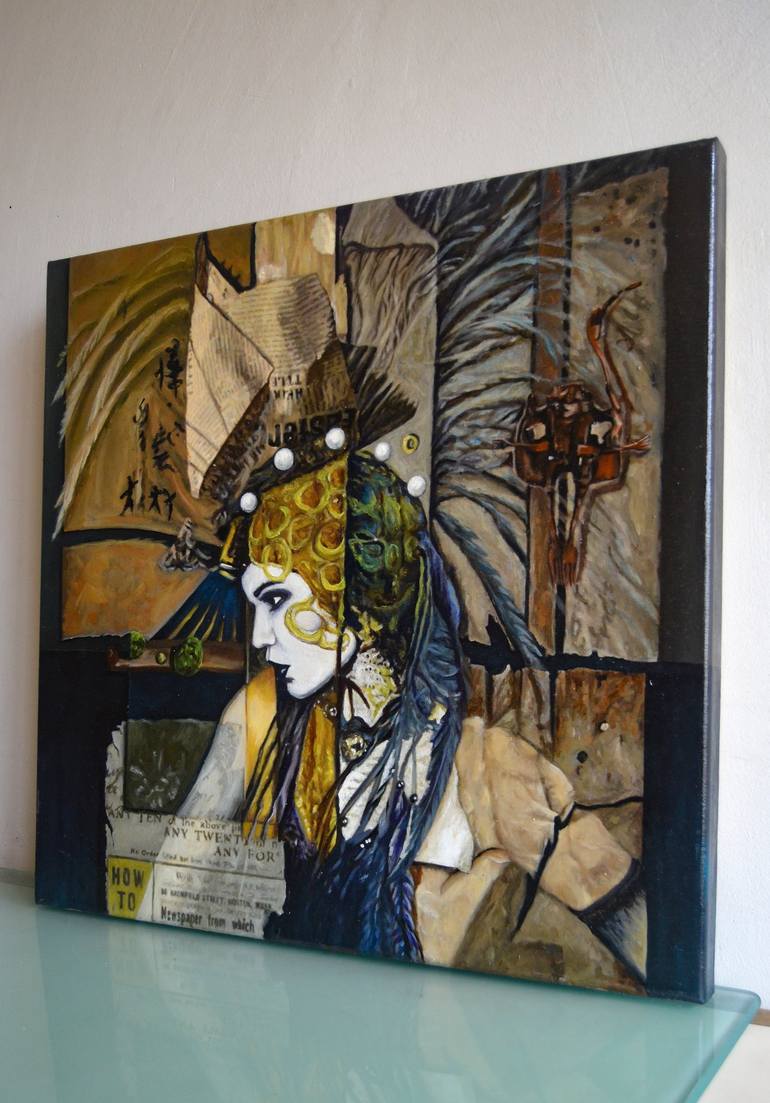 Original Art Deco Other Painting by Fatih Sungurtekin