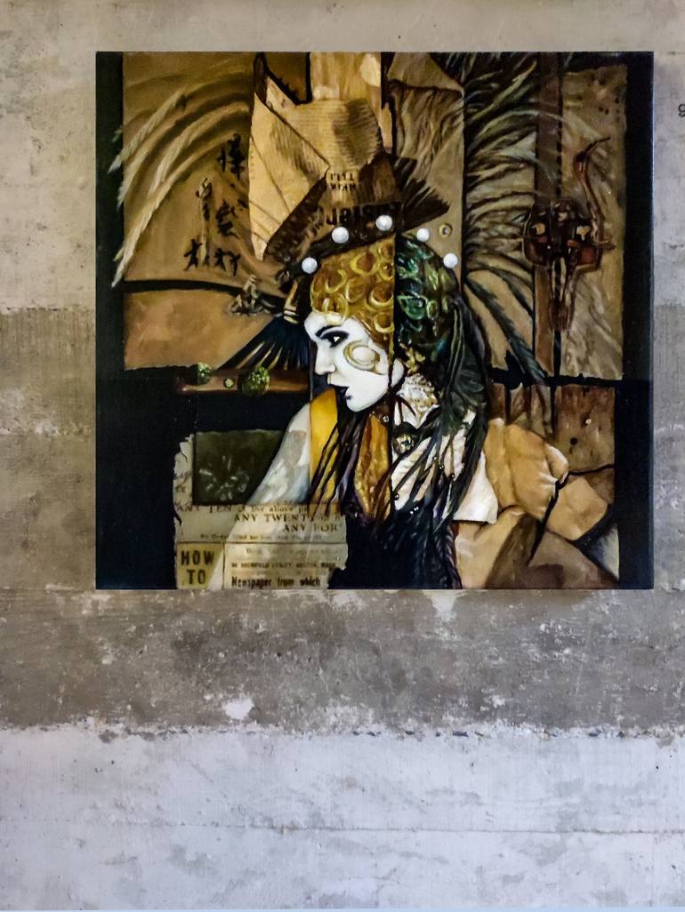 Original Art Deco Other Painting by Fatih Sungurtekin