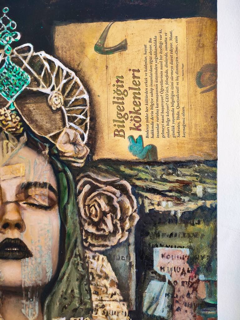 Original Conceptual Women Printmaking by Fatih Sungurtekin