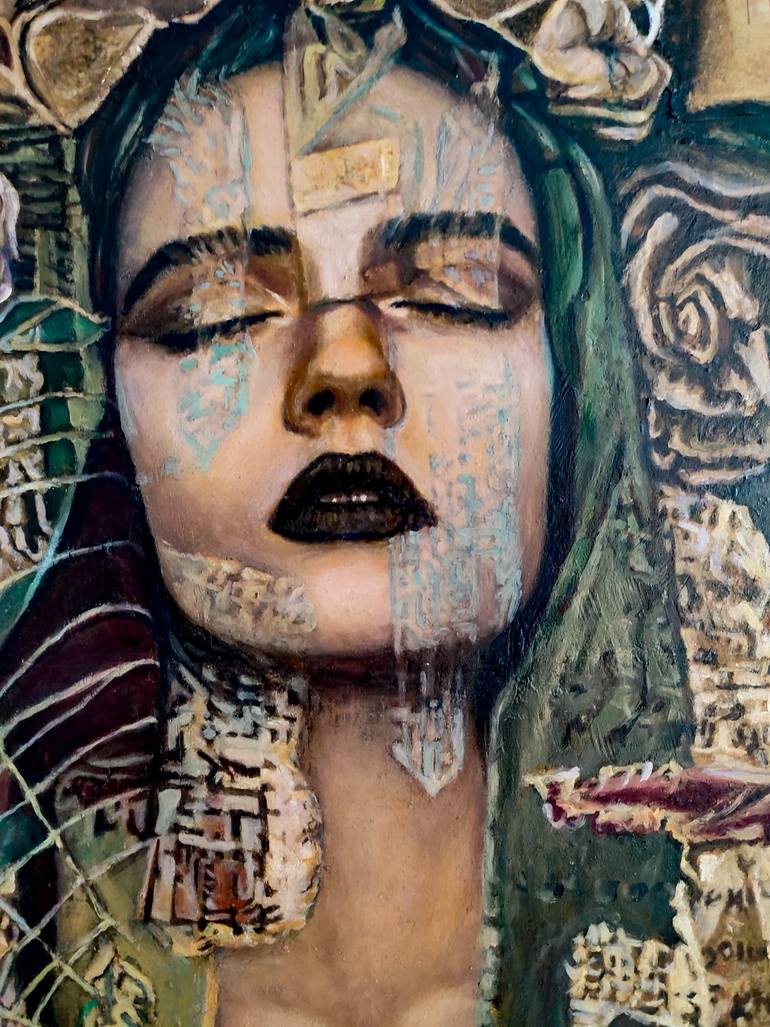 Original Conceptual Women Printmaking by Fatih Sungurtekin