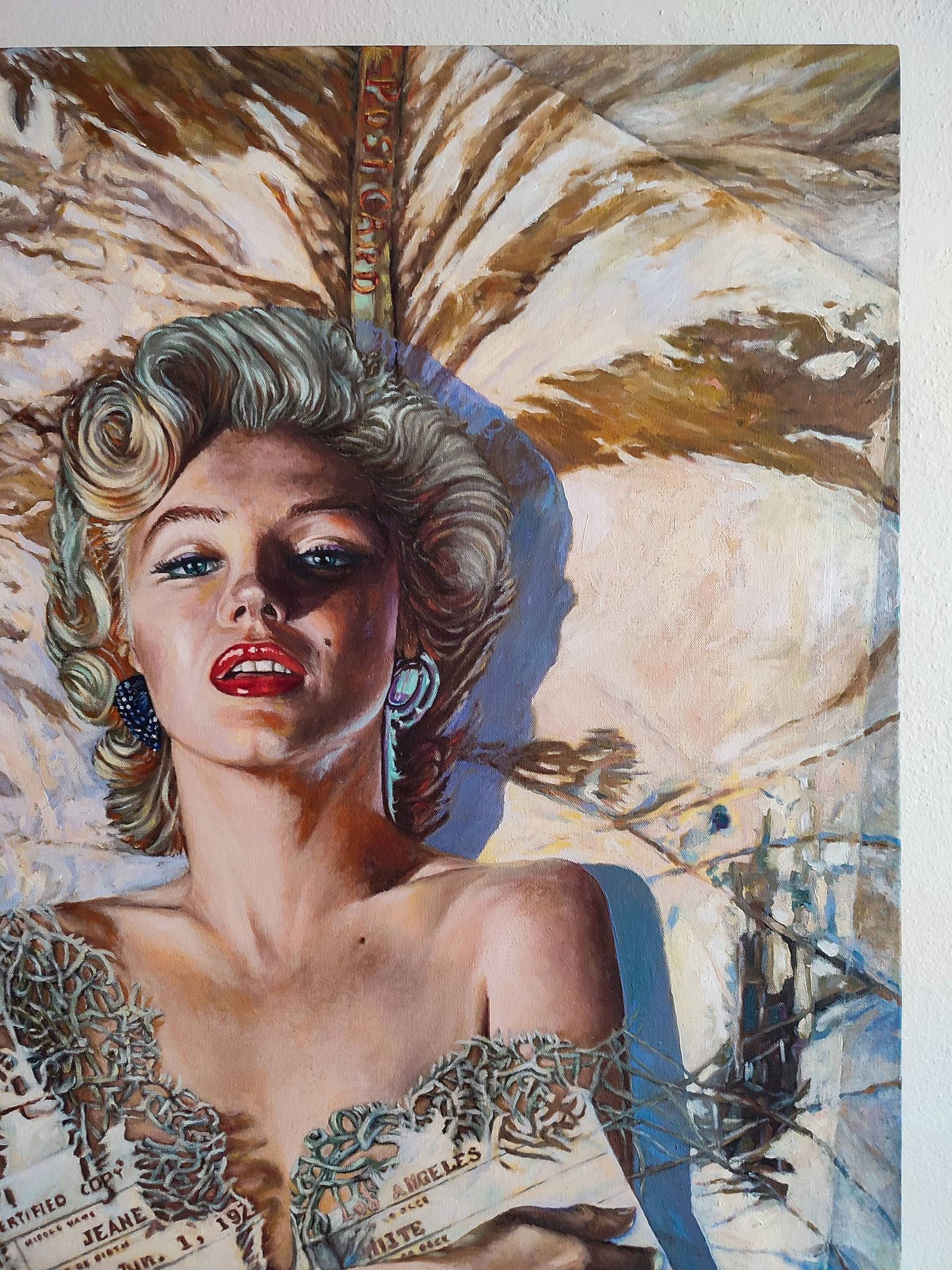 marilyn monroe supreme painting