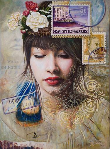 Original Conceptual Time Paintings by Fatih Sungurtekin