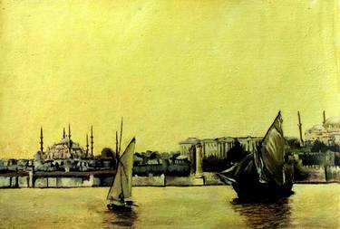 Print of Places Paintings by Fatih Sungurtekin