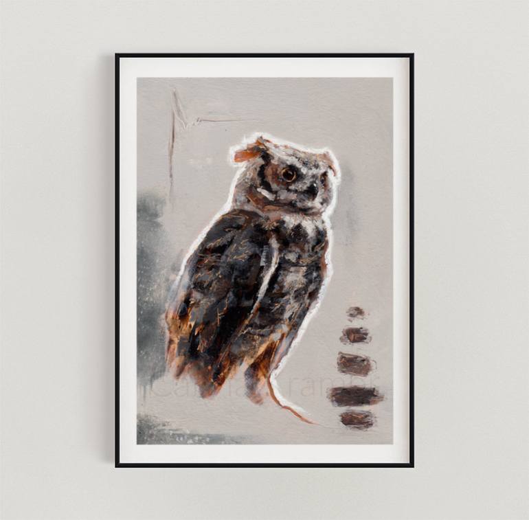 Original Realism Animal Painting by Carina Kramer