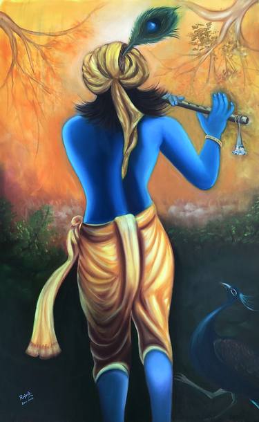 Original Religious Paintings by RAJESH SHARMA