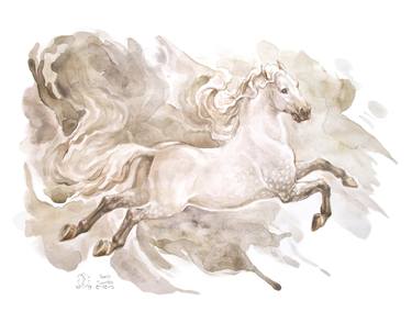 Original Horse Paintings by Pamela Jaworska