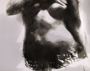 Print of Nude Mixed Media by Melinda White