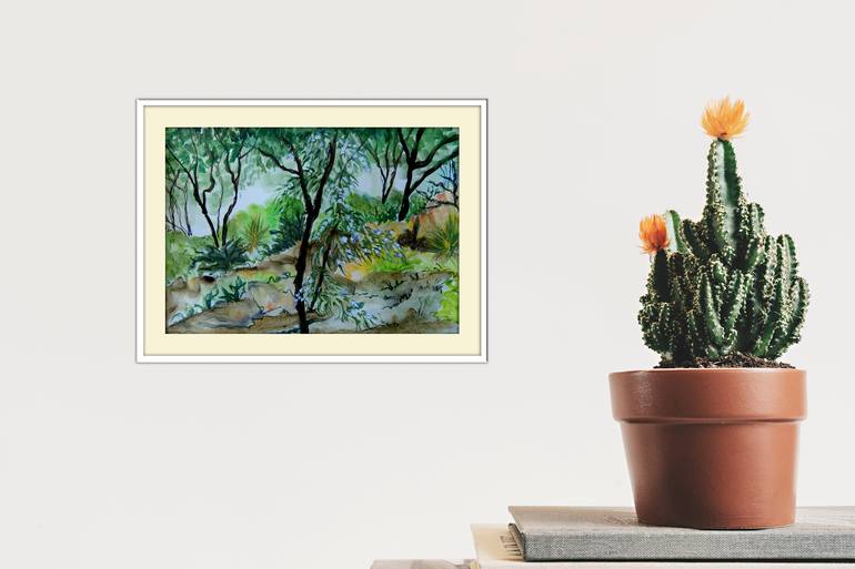 Original Fine Art Landscape Painting by Doodie Herman