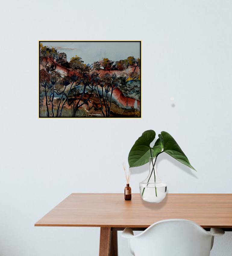 Original Landscape Painting by Doodie Herman