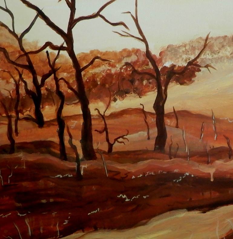 Original Landscape Painting by Doodie Herman