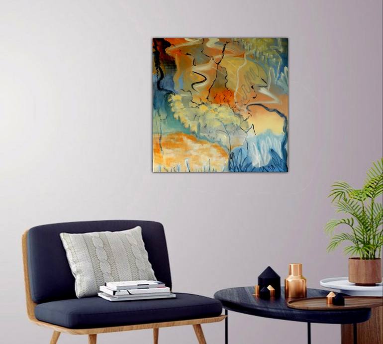 Original Abstract Painting by Doodie Herman