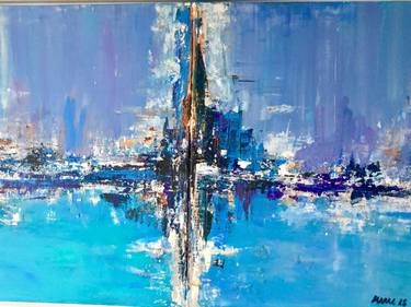 Original Abstract Painting by Manuela Cornejo