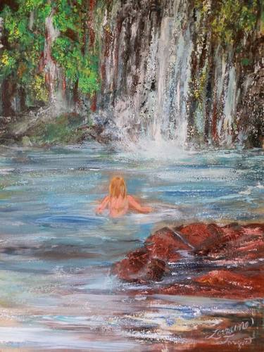 Original Figurative Landscape Paintings by Lorraine Fouquet