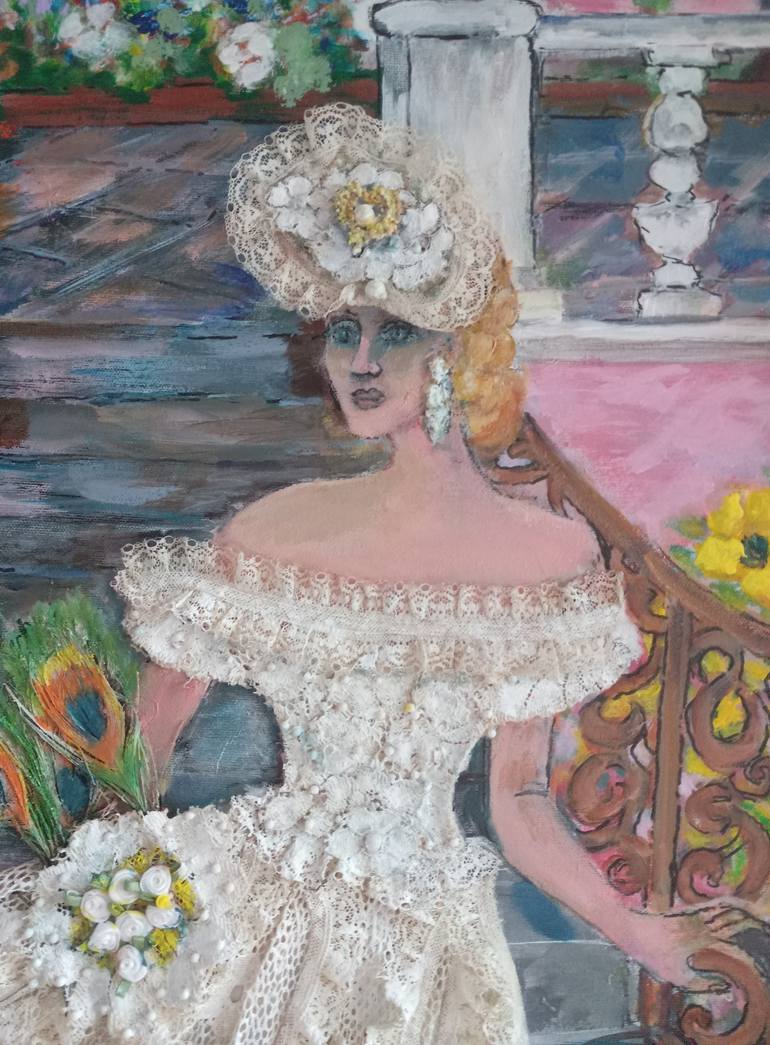 Original Figurative Fashion Mixed Media by Lorraine Fouquet