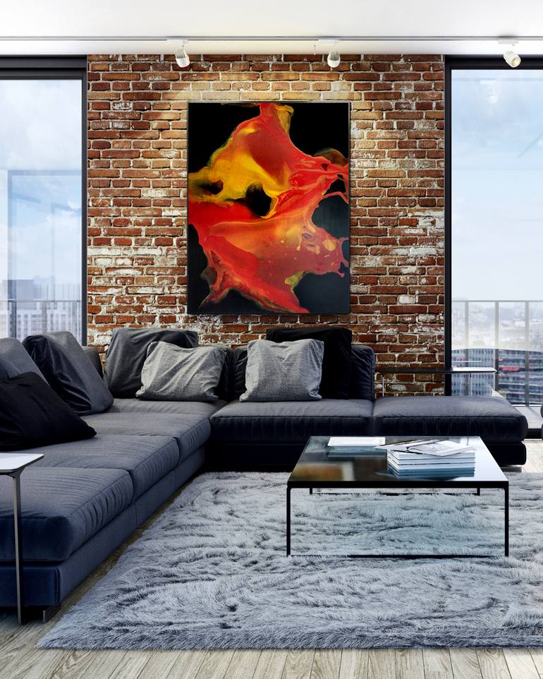 Original Fine Art Abstract Painting by Svetlana Shkulepa