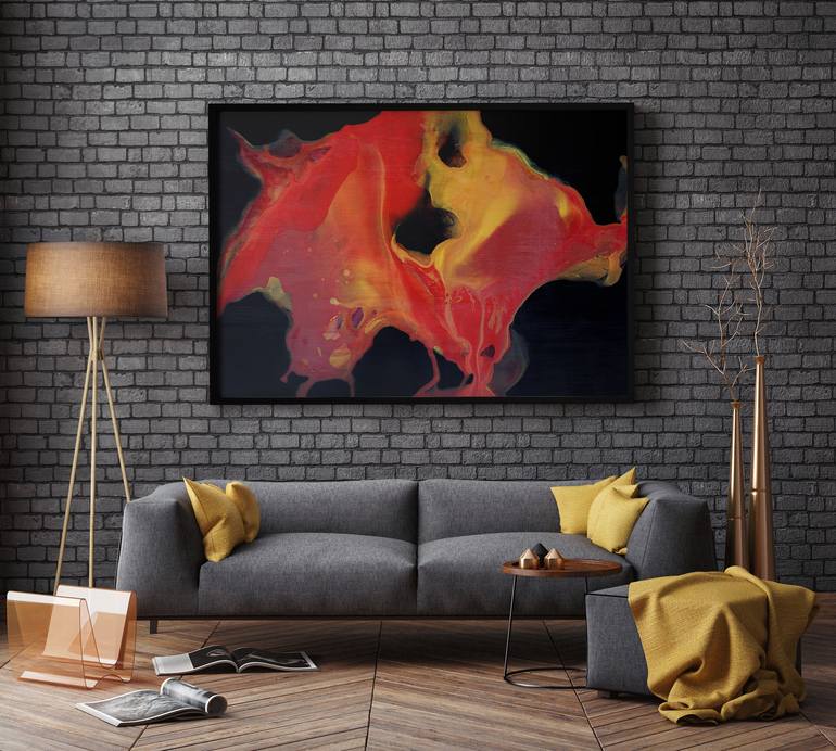 Original Fine Art Abstract Painting by Svetlana Shkulepa