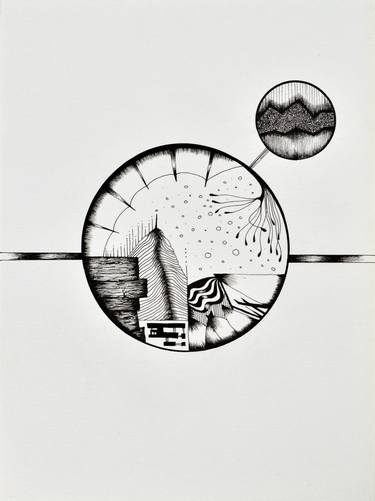 Print of Abstract Drawings by Jure Florjancic