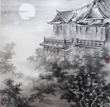 Original Places Drawing by Kim Ming Cammie Hui