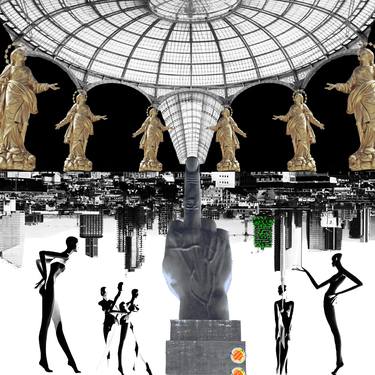 Print of Cities Collage by Federica Antonini