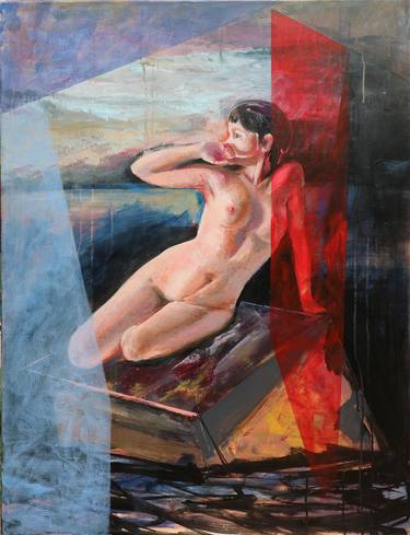 Print of Nude Paintings by Maria Melo