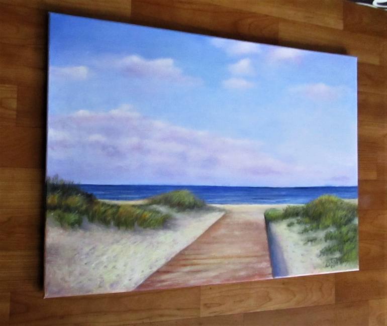 Original Seascape Painting by Natalja Picugina