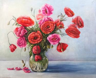 Print of Floral Paintings by Natalja Picugina