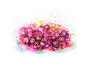 Cherries watercolour thumb