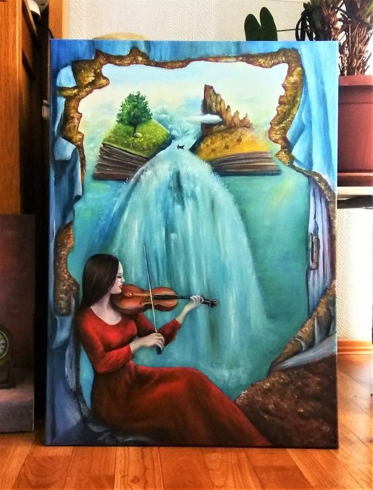 Original Music Painting by Natalja Picugina