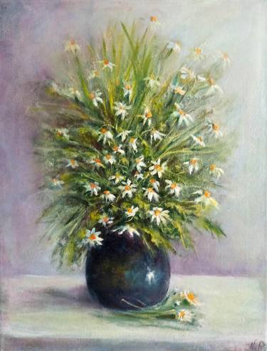 Original Impressionism Floral Paintings by Natalja Picugina