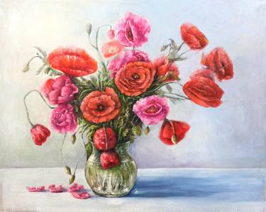 Print of Floral Paintings by Natalja Picugina