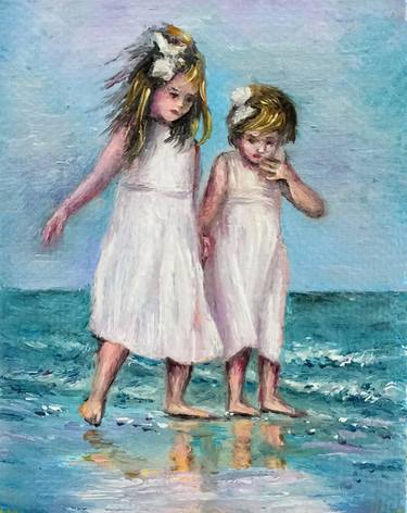 Print of Fine Art Children Paintings by Natalja Picugina