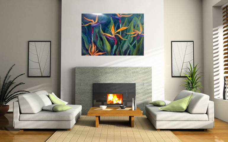 Original Fine Art Botanic Painting by Natalie Filatkina