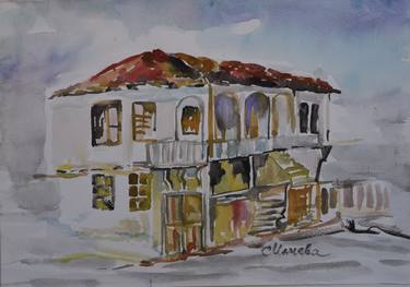 Print of Realism Architecture Paintings by Snezana Ilieva